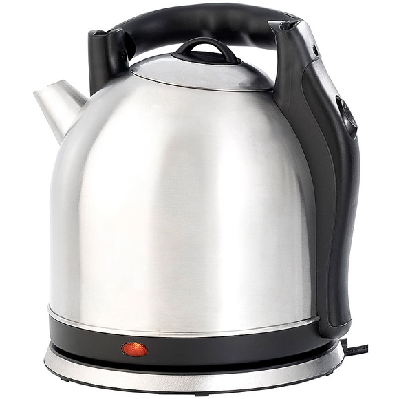 Rosenstein & Söhne XXL-Edelstahl-Wasserkocher WSK-200.mx, 3,8 Liter