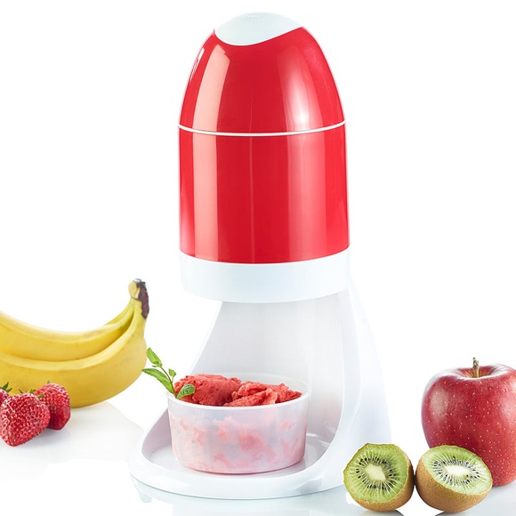 Rosenstein & Söhne Shaved-Ice-Maker SES-170.SI mit 2 Eisformen