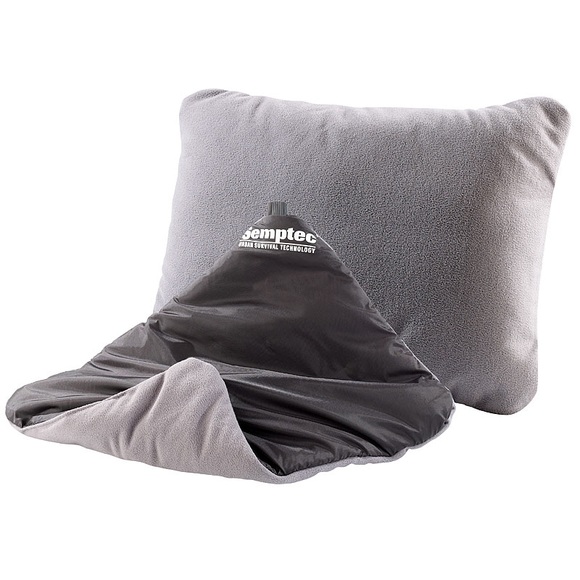 Semptec Urban Survival Technology Aufblasbares Wende-Kopfkissen, 37 x 28 cm