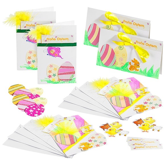 Your Design Osterkarten-Bastelset für 10 Karten mit Umschlag