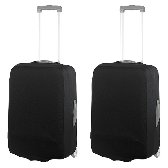Xcase 2er-Set elastische Schutzhülle für Koffer bis 42 cm Höhe, Grösse S