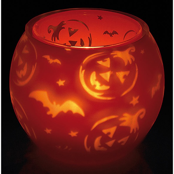 infactory Doppelglas-Windlicht "Halloween"