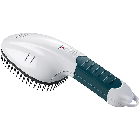 infactory 3in1-Tierbürste mit Ionisator und Anti-Floh-Funktion