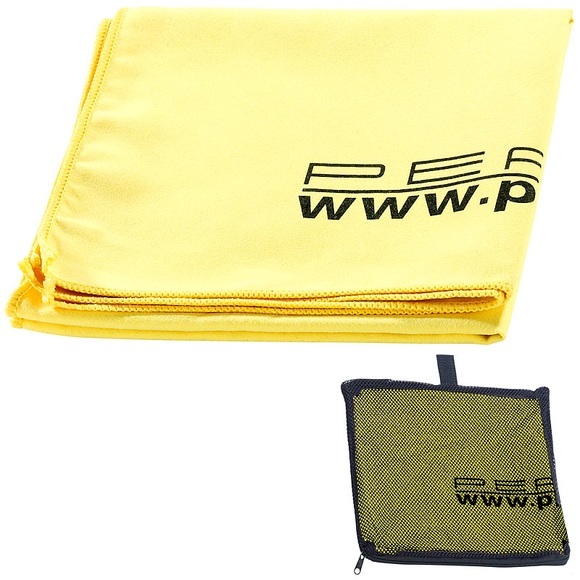 Pearl Extra saugfähiges Mikrofaser-Handtuch, 80 x 40 cm, gelb