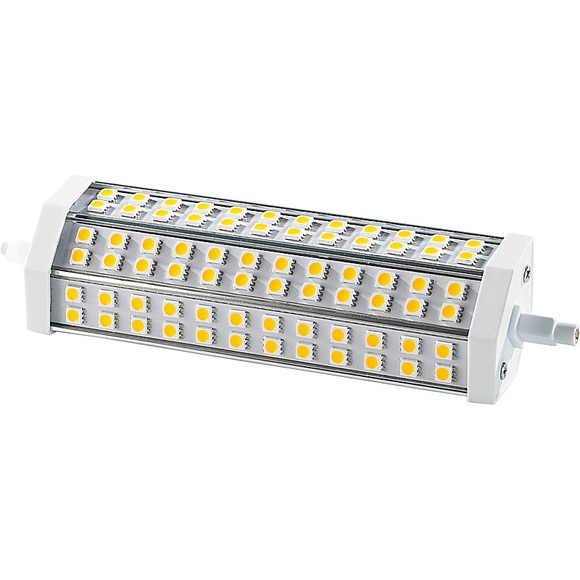 Luminea LED-SMD-Lampe m. 72 High-Power-LEDs R7S 189mm, 6000 K,1400lm