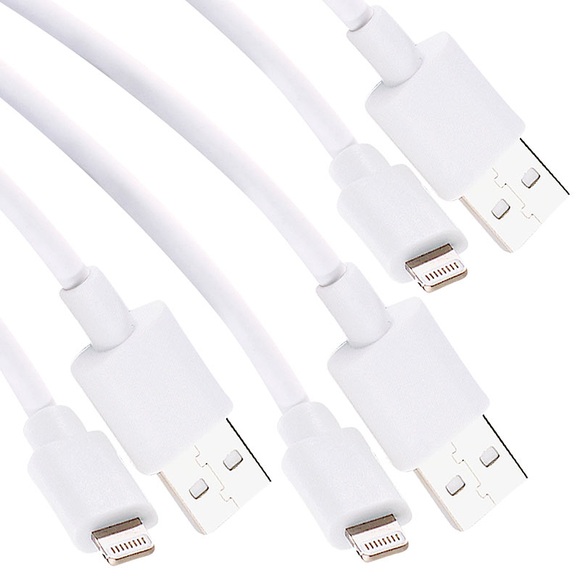 Callstel 3er-Set Daten- & Ladekabel ab iPhone 5, Apple-zertifiziert, 2 m