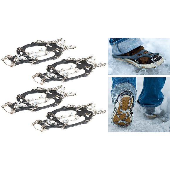 Pearl 2 Paar Schuhketten für alle Schuhe,  Schuhgrösse 34 - 43