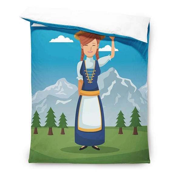 Designer Bettwäsche Vreni, Duvetbezug 160x210 cm