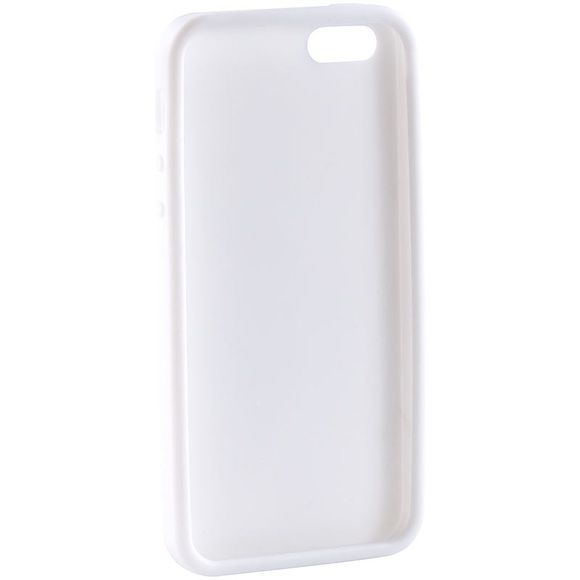 Xcase Silikon-Schutzhülle für iPhone 5/5s/SE, weiss