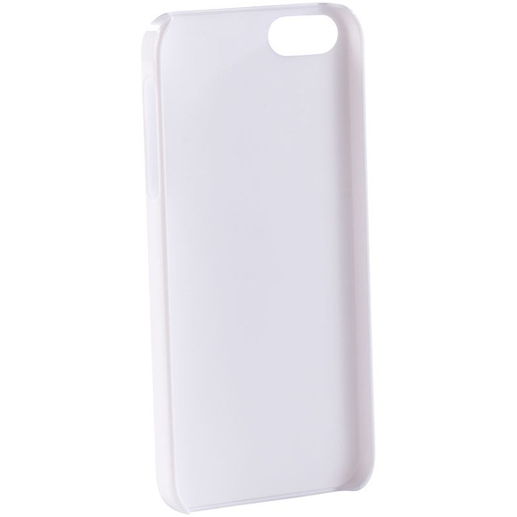 Xcase Ultradünnes Schutzcover für iPhone 5, weiss, 0,3 mm