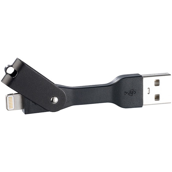Callstel Ladekabel-Schlüsselanhänger iPhone (8-Pin),Apple-zertifiziert