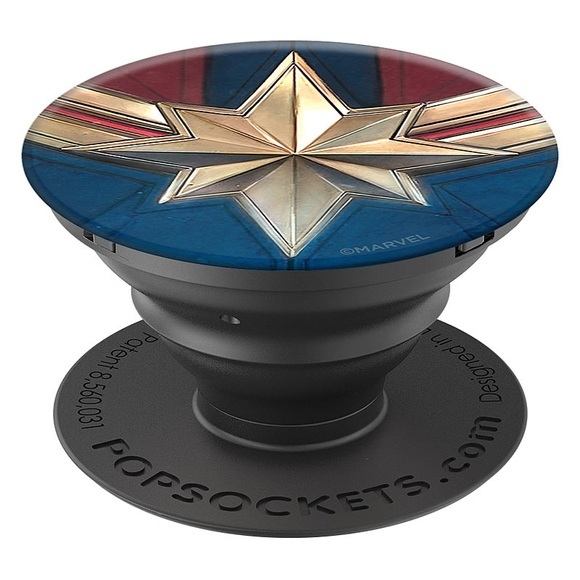 PopSockets Ausziehbarer Sockel und Griff für Handy & Tablet - Captain Marvel