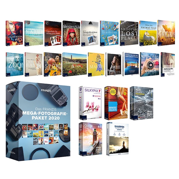 FRANZIS Das FRANZIS Mega-Fotografie-Paket 2020