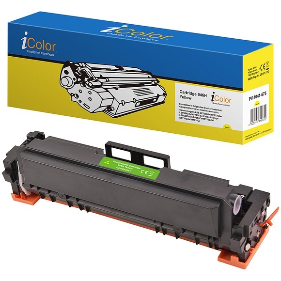 iColor Toner-Kartusche 046H für Canon-Laserdrucker, yellow (gelb)