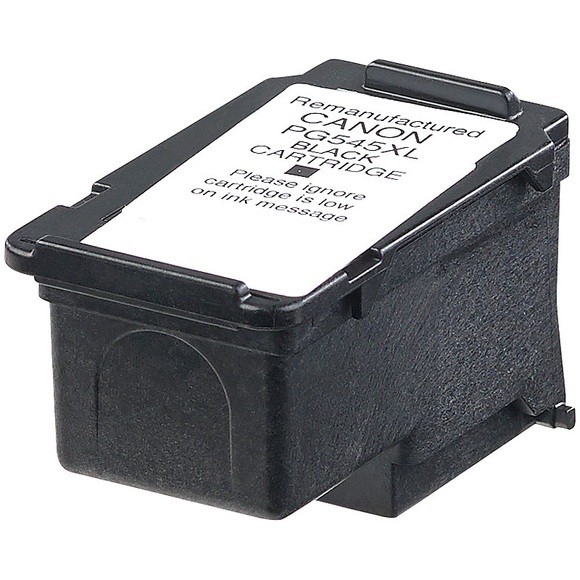 recycled / rebuilt by iColor Recycled Tintenpatrone für Canon (ersetzt PG-545XL), Schwarz