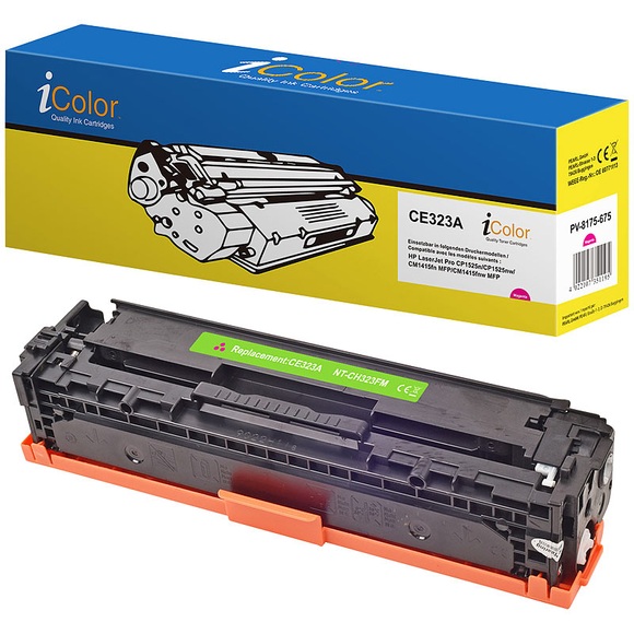 iColor HP CE323A Toner- Kompatibel- magenta