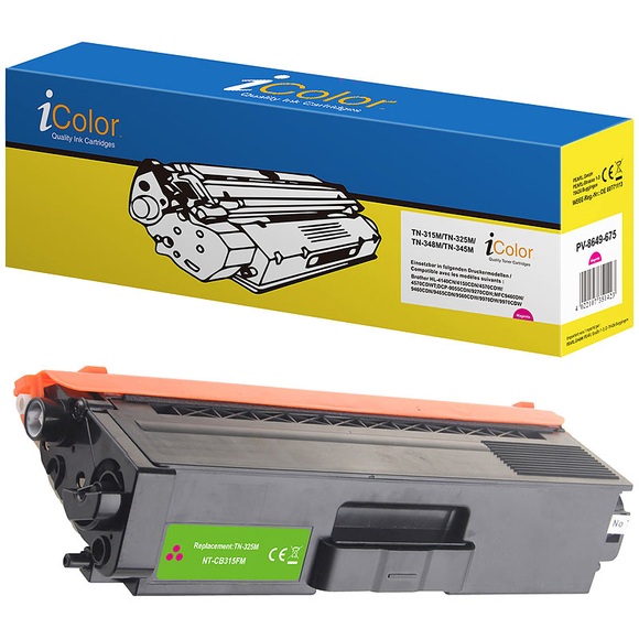 iColor Brother TN-325M Toner- Kompatibel- magenta