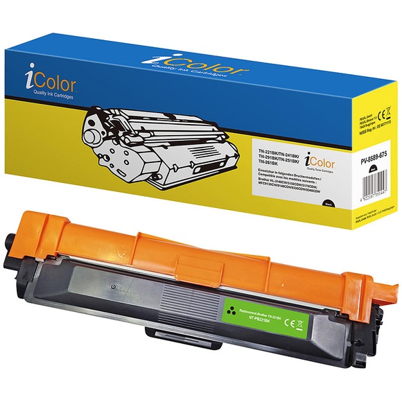 iColor Brother TN-241BK Toner- Kompatibel für z.B. Brother MFC-9142CDN, black