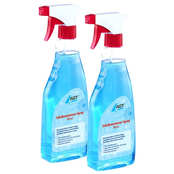 AGT Scheibenenteiser Doppelpack, 2 x 500 ml