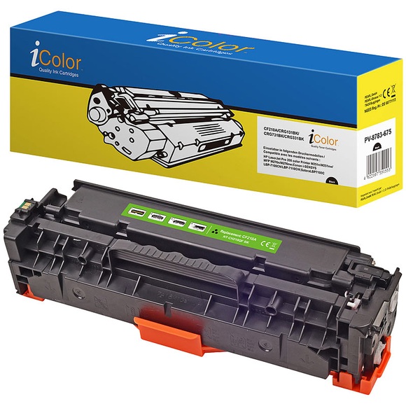 iColor HP CF210A / No.131A Toner- Kompatiblel- black