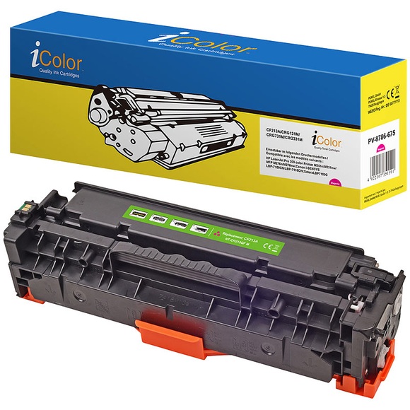 iColor HP CF213A / No.131A Toner- Kompatiblel- magenta