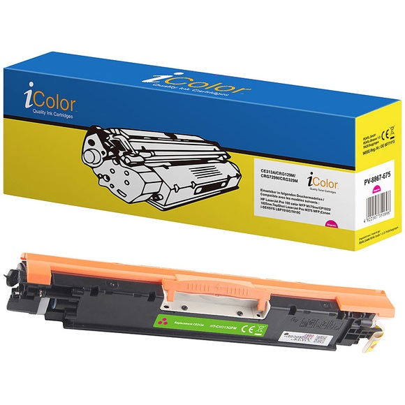 iColor Kompatibler Toner für HP CE313A / 126A, magenta