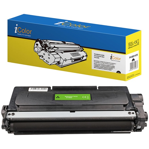 iColor Kompatibler Toner für Brother TN-2320, black, für z.B. MFC-L 2740 DW
