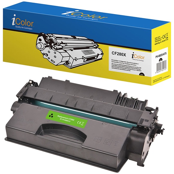 iColor HP LaserJet Pro 400 M 401d/dn/dne Toner black- Kompatibel XL