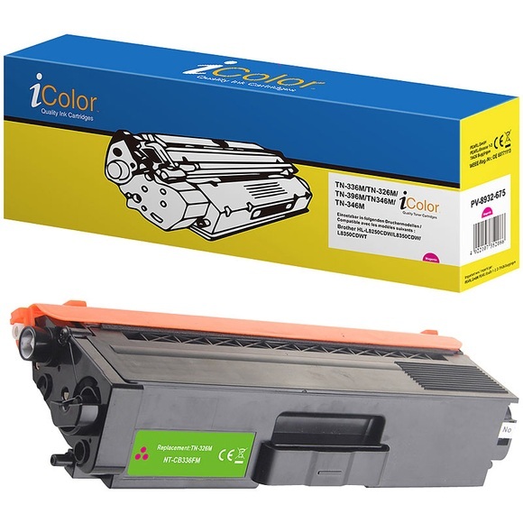 iColor Kompatibler Toner für Brother TN-326M, magenta