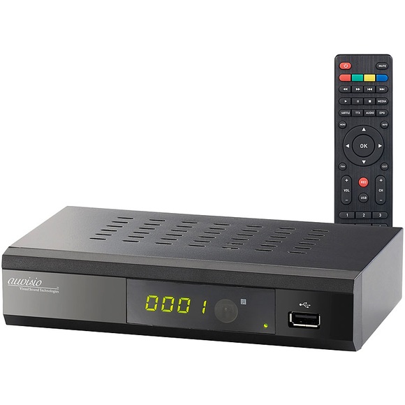 auvisio Digitaler DVB-C-Kabelreceiver DCR-100.fhd, Full HD