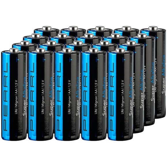 Pearl Super-Alkaline-Batterien Mignon 1,5V Typ AA, 20 Stück