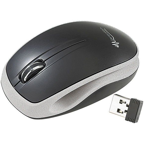 GeneralKeys Optische Bluetrace Mini-Funkmaus 2.4 GHz mit Mini-Receiver
