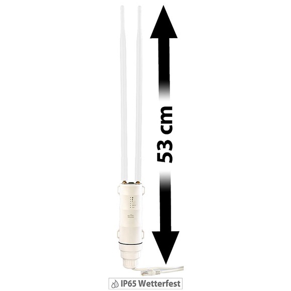 7links Outdoor-WLAN-Repeater WLR-600.out mit 600 Mbit/s und IP65