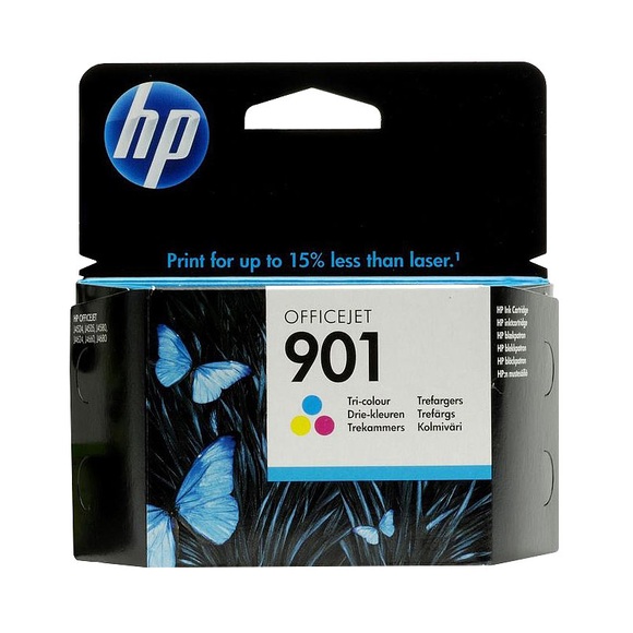 HP Original Tintenpatrone CC656AE (No.901) color