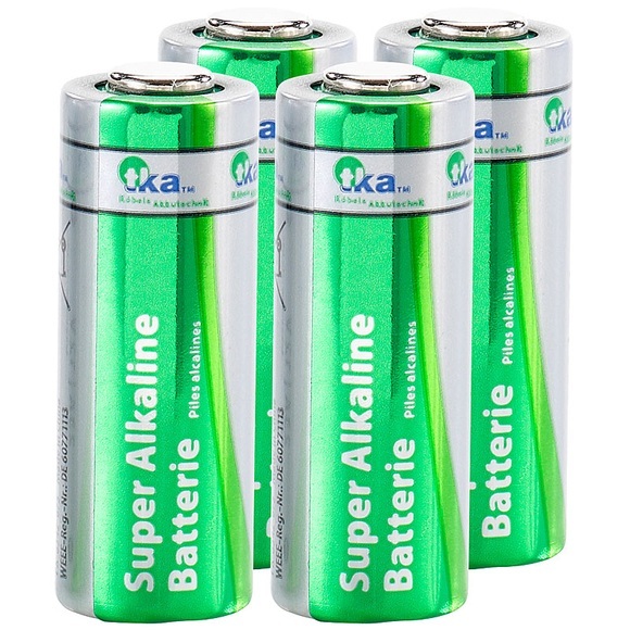tka Köbele Akkutechnik Alkaline Batterie A23/12 V High Voltage, 4er-Set