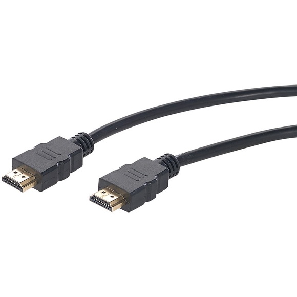 auvisio High-Speed-HDMI-Kabel für 4K, 3D & Full HD, HEC, schwarz, 10 m