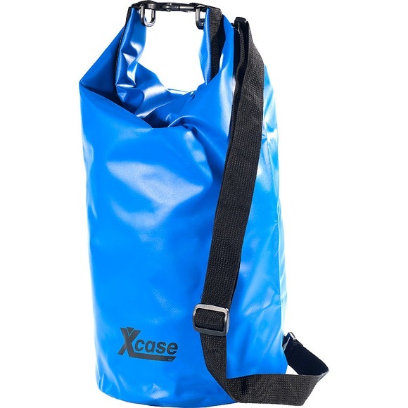 Xcase Wasserdichter Packsack 16 Liter, blau