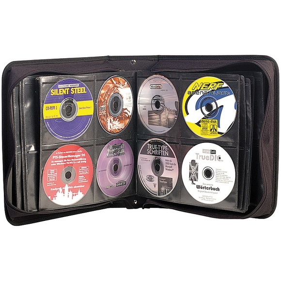 Xcase CD/DVD/BD-Tasche für 240 CD/DVD/BDs