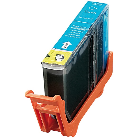 iColor Patrone für CANON (ersetzt BCI-3C/BCI-6C), cyan