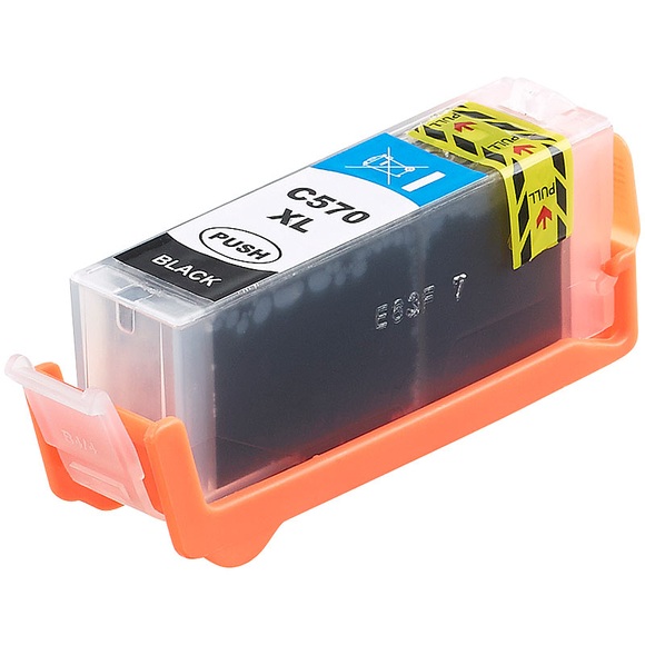 iColor Patrone für CANON (ersetzt PGI-570BK XL), black für z.B: Pixma MG 5750