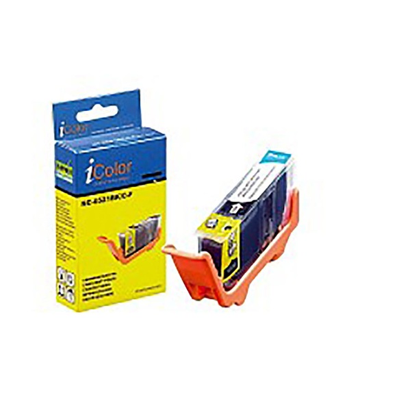 iColor Patrone für CANON (ersetzt CLI-521BK), photo-black ohne CHIP