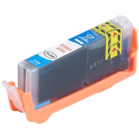 iColor Tintenpatrone für Canon (ersetzt CLI-581C XXL), cyan