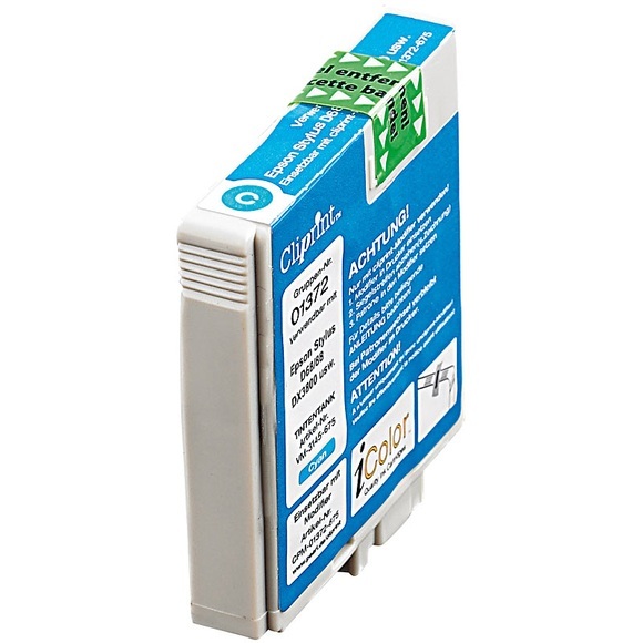 Cliprint Tintentank für EPSON (ersetzt T06124010), cyan
