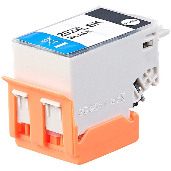 iColor Tinten-Patrone T02G1 / 202XL für Epson-Drucker, black (schwarz)