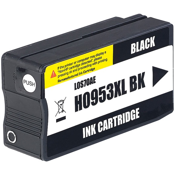 iColor Tintenpatrone für HP (ersetzt No.953XL), schwarz