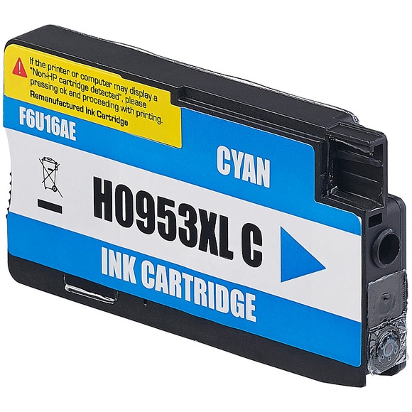 iColor Tintenpatrone für HP (ersetzt No.953XL), cyan