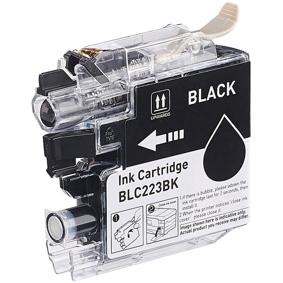 iColor Tintenpatrone für Brother (ersetzt LC-223BK), black