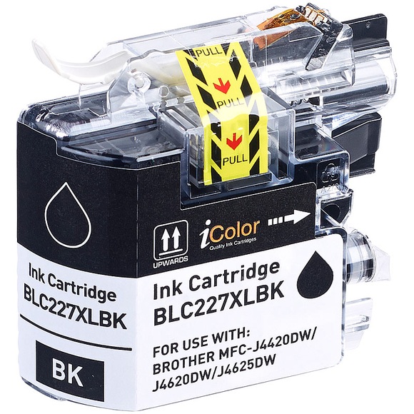 iColor Tintenpatrone für Brother (ersetzt LC-227XL), black
