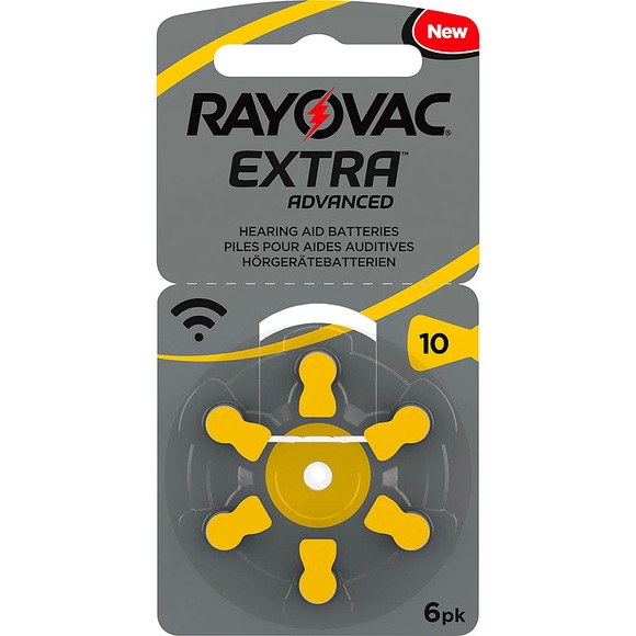 RAYOVAC Batterie »Extra Advanced«, PR70, (Packung, 6 St.)