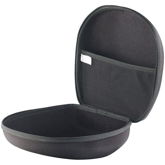 auvisio Grosse Hardcase-Schutztasche für Kopfhörer bis 19 x 20 x 8 cm